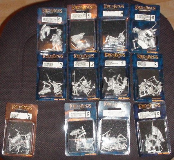 ma collection seigneur des anneaux